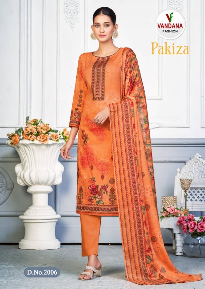 Vandana Pakiza Vol 2 Printed Cotton Dress Materials

